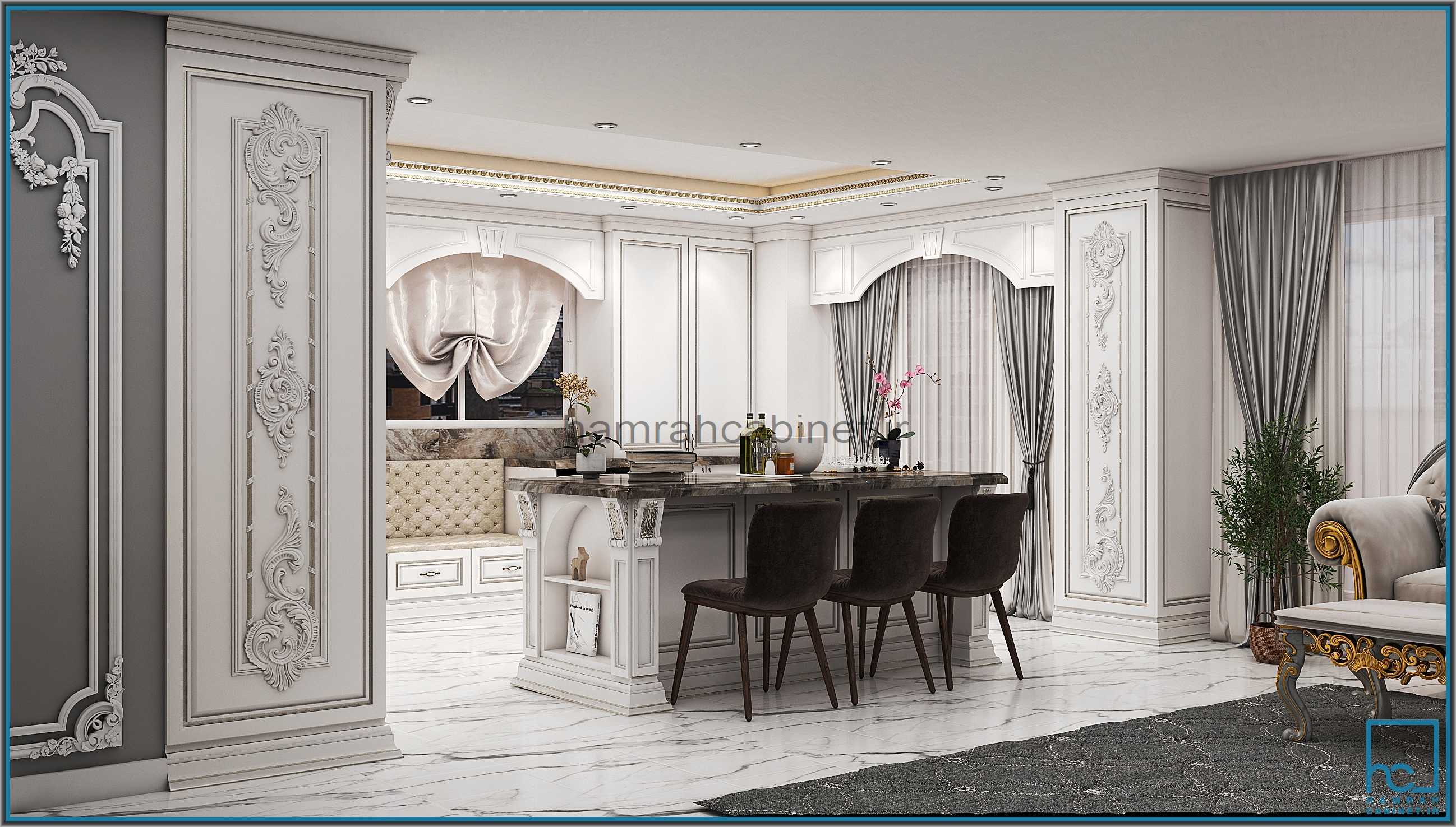 کابینت کلاسیک رنگخور 39